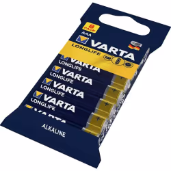 Varta 4106, Batterie à usage unique, AA, Alcaline, 1,5 V, 8 pièce(s), Bleu, Jaune