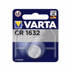 Varta 1x 3V CR 1632, Batterie à usage unique, CR1632, Lithium, 3 V, 1 pièce(s), 135 mAh