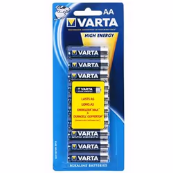 Varta High Energy AA 20-pack, Batterie à usage unique, Alcaline, 1,5 V, 20 pièce(s), AA