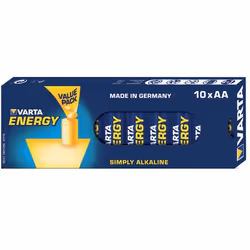 Varta 10x AA 4106, Batterie à usage unique, AA, Alcaline, 1,5 V, 10 pièce(s), Bleu