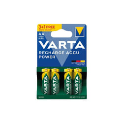 VARTA - Piles rechargeables HR06 AA 2100 mah blister 3+1 offerte