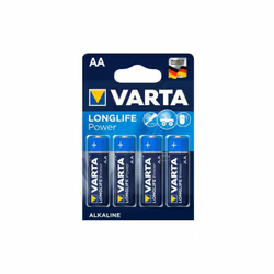 Présentation : 4 Piles LR06 AA VARTA High Energy , idéales pour remplacer les piles usées de vos appareils électriques. Avant ...