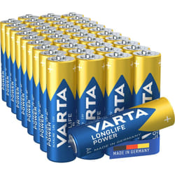 Varta - Piles Alcalines aa Longlife Power Lot De 40