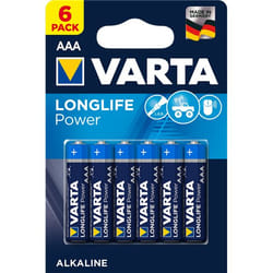 Varta Longlife Power Batterie à usage unique AAA Alcaline