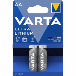 Varta 06106, Batterie à usage unique, AA, Lithium, 1,5 V, 2 pièce(s), 2900 mAh