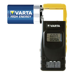 Varta 891101401 testeur de piles et d'énergies Noir, Jaune