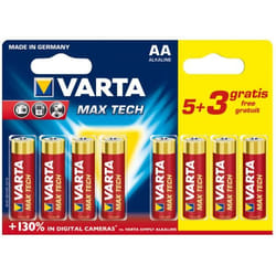 Varta Max Tech AA Batterie à usage unique Alcaline