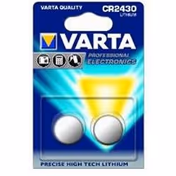 Varta 2x CR2430, Batterie à usage unique, CR2430, Lithium, 3 V, 2 pièce(s), 280 mAh