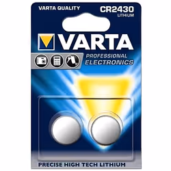 2 Pile CR2430 VARTA bouton Lithium 3V CR 2430 6430