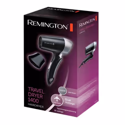 Remington D2400 sèche-cheveux 1400 W Noir, Argent