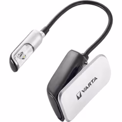 Varta 16618, Lampe-torche à cliper, Noir, Argent, Plastique, LED, 1 lampe(s), 9 lm