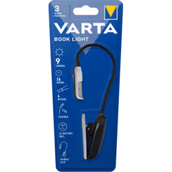 Varta 16618 Noir, Argent Lampe-torche à cliper LED