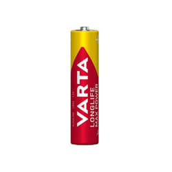 Blister de 20 piles Longlife Max Power AAA/LR03 - VARTA - 4703101490