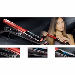 Remington S9600 brosse soufflante et fer à lisser À chaleur Rouge 3 m - Vue supplémentaire 6