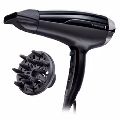 Remington D5215, Noir, Orifice de suspension, 2300 W