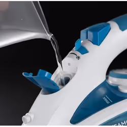 Russell Hobbs 20562-56 fer à repasser Fer à repasser à sec ou à vapeur Semelle en céramique 2600 W Bleu, Blanc