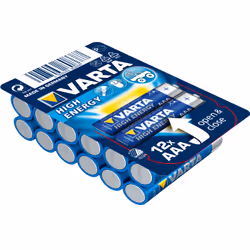 Varta BV-HE 12 AAA, Batterie à usage unique, AAA, Alcaline, 1,5 V, 12 pièce(s), Bleu