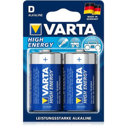 Varta HIGH ENERGY D Batterie à usage unique Alcaline