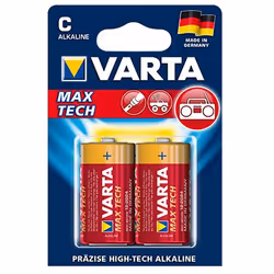 Varta 04714110402, Batterie à usage unique, C, Alcaline, 1,5 V, 2 pièce(s), Rouge