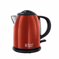 Russell Hobbs 20191-70, 1 L, 2200 W, Noir, Rouge, Indicateur de niveau d'eau, Sans fil, Filtrage