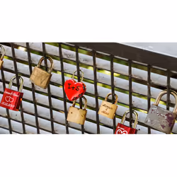 Stanley Heart Shaped Padlock Cadenas conventionnel 1 pièce(s)