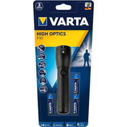 Varta HIGH OPTICS F10 Noir Lampe torche LED