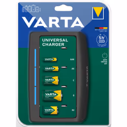 Varta 57648 chargeur de batterie Pile domestique Secteur