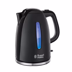 Russell Hobbs 22591-70, 1,7 L, 2400 W, Noir, Plastique, Acier inoxydable, Indicateur de niveau d'eau, Filtrage
