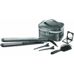 Remington S5506GP brosse soufflante et fer à lisser À chaleur Noir 1,8 m