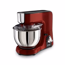 Russell Hobbs 23480-56, Robot mixer, Noir, Rouge, Batteur, Pétrisseur, Mélange, 5 L, 1,5 L, Acier inoxydable