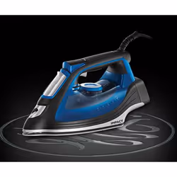 Russell Hobbs 24650-56, Fer à vapeur, Semelle Ceranium, 3 m, 160 g/min, Noir, Bleu, 45 g/min