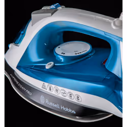 Russell Hobbs Supreme Steam Pro 2600 W 0,31 L Semelle en céramique Bleu, Blanc