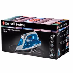Russell Hobbs Supreme Steam Pro 2600 W 0,31 L Semelle en céramique Bleu, Blanc - Vue supplémentaire 6