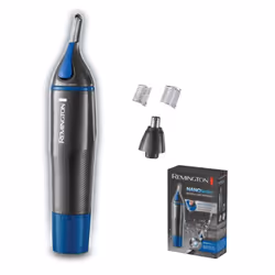 Remington NE3850, Noir, Bleu, Cylindre, Oreille, Sourcil, Nez, Batterie, AA