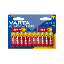 Pile longlife power max - LR6/AA - 1.5 v - blister de 12 Varta