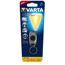 Varta L.E.D. METAL KEY CHAIN LIGHT Chrome Lampe porte-clés LED