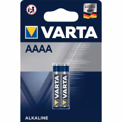 Varta 4061 101 402, Batterie à usage unique, AAAA, Alcaline, 1,5 V, 2 pièce(s), 40,2 mm