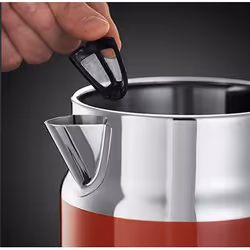 Russell Hobbs Retro Ribbon bouilloire 1,7 L 2400 W Rouge, Argent - Vue supplémentaire 5