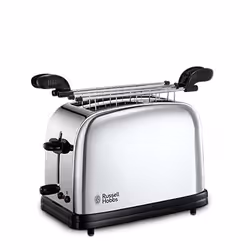 Russell Hobbs 23310-57, 2 part(s), Noir, Argent, Boutons, Rotatif