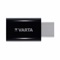 Varta 57945101401, Micro USB, USB Type C, Noir