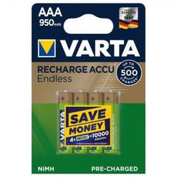 Varta Endless AAA 950mAh Batterie rechargeable Hybrides nickel-métal (NiMH)