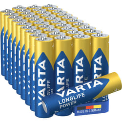 Piles Alcalines aaa Longlife Power Lot De 40 - Varta
