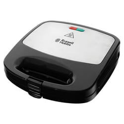 Russell Hobbs Fiesta gaufrier et appareil à croque-monsieur 750 W Noir, Acier inoxydable
