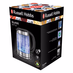 Russell Hobbs 21600-57 bouilloire 1,7 L 2200 W Acier inoxydable, Transparent - Vue supplémentaire 5