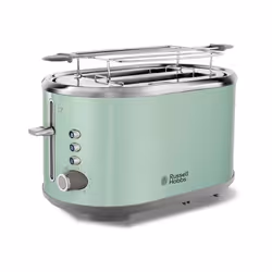 Russell Hobbs Bubble Soft, 2 part(s), Vert, Plastique, Acier inoxydable, Boutons, Rotatif, 930 W