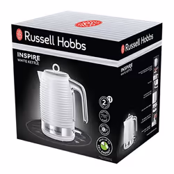 Russell Hobbs Inspire bouilloire 1,7 L 2400 W Blanc - Vue supplémentaire 4