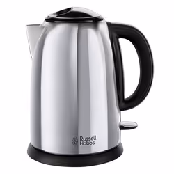 Russell Hobbs Victory, 1,7 L, 2400 W, Noir, Acier inoxydable, Acier inoxydable, Indicateur de niveau d'eau, Arrêt de sécurité ...