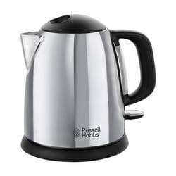 Russell Hobbs Victory bouilloire 1 L 2400 W Noir, Acier inoxydable