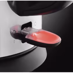 Russell Hobbs Victory bouilloire 1 L 2400 W Noir, Acier inoxydable