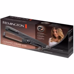 Remington S 3580 Fer texturisant À chaleur Noir, Rose